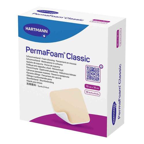 Permafoam classic Schaumverband 10x10 cm - 1