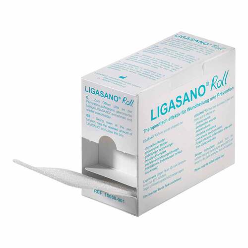 Ligasano Roll wei&szlig; Verband 0,3x5x300 cm unsteril - 1