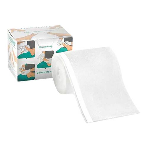 Ligasano wei&szlig; Zehenverband 0,5x14x200 cm unsteril - 1