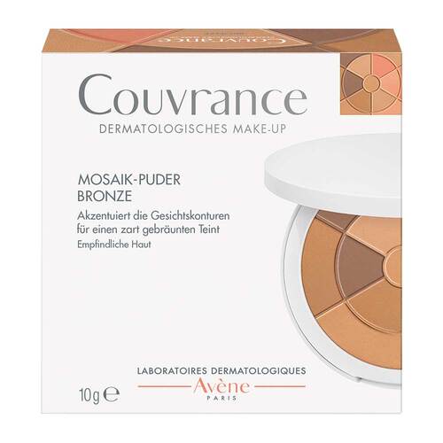 Avene Couvrance Mosaik-Puder bronze mit Schw&auml;mmchen - 1