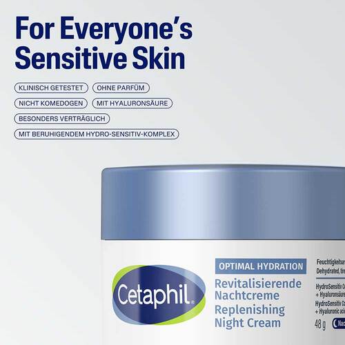 Cetaphil Optimal Hydration revitalisierende Nachtcreme - 5