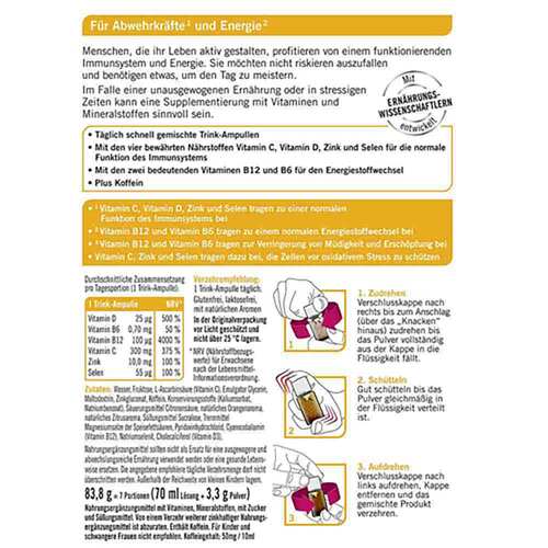 Taxofit Immun &amp; Energie Trinkampullen - 2