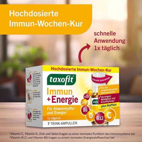 Taxofit Immun &amp; Energie Trinkampullen - 6