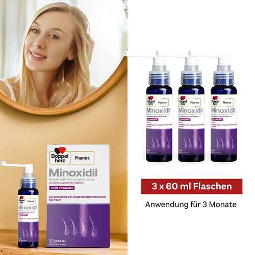 MINOXIDIL DoppelherzPharma 20 mg/ml L&ouml;sung f&uuml;r Frauen - 6