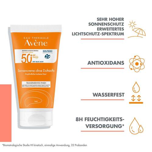 Avene Sonnencreme SPF 50 + ohne Duftstoffe - 2