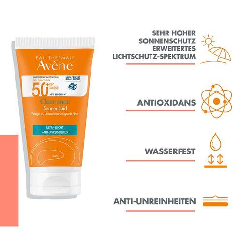 Avene Cleanance Sonnenfluid SPF 50 +  - 2