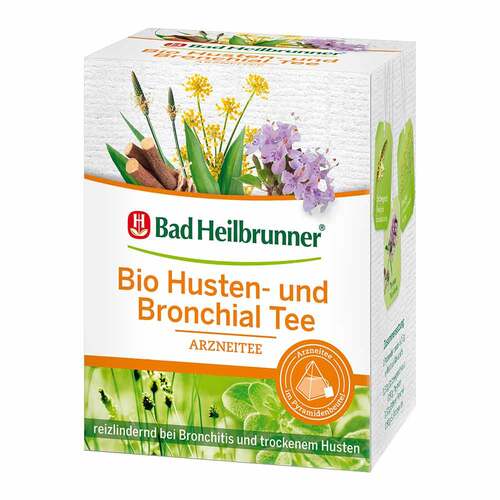 Bad Heilbrunner Bio Husten- und Bronchial Tee Pyr.B. - 1