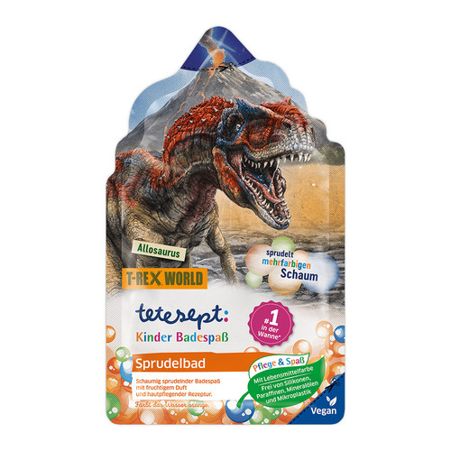 Tetesept Kinder Badespa&szlig; Sprudelbad T-Rex World - 1