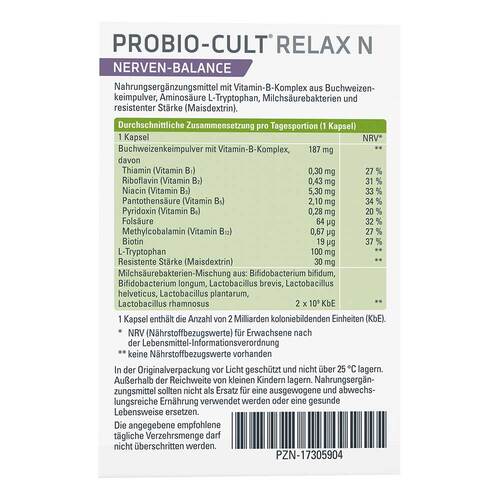 Probio-Cult Relax N Syxyl Kapseln - 2