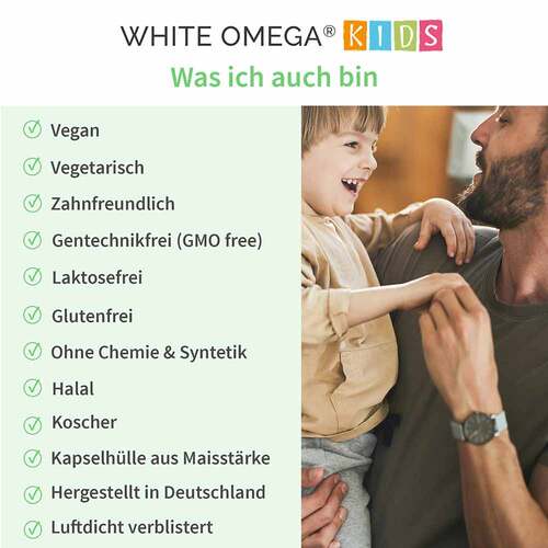 White Omega Kids Algen&ouml;l Weichkapseln - 6