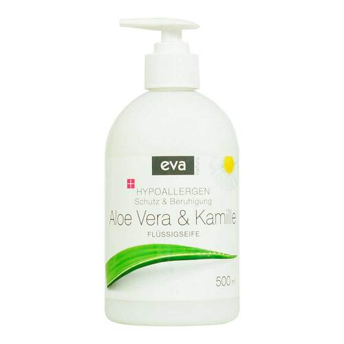Eva Natura cremige Fl&uuml;ssigseife Aloe Vera + Kamille - 1