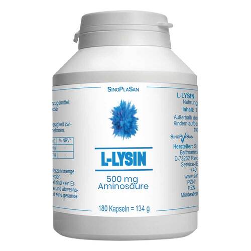 L-Lysin 500 mg Mono Kapseln - 1