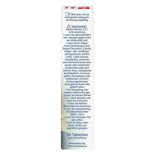 Doppelherz Kalorien Blocker 2 in 1 Tabletten - 4