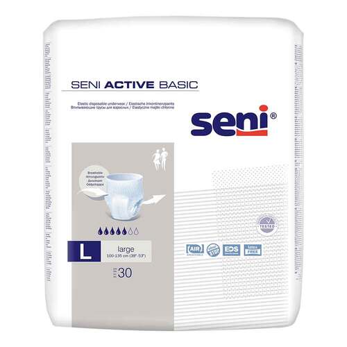 Seni Active Basic Inkontinenzslip Einmal L - 1