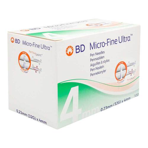 BD Micro-Fine Ultra Pen-Nadeln 0,23x4 mm 32 G - 1