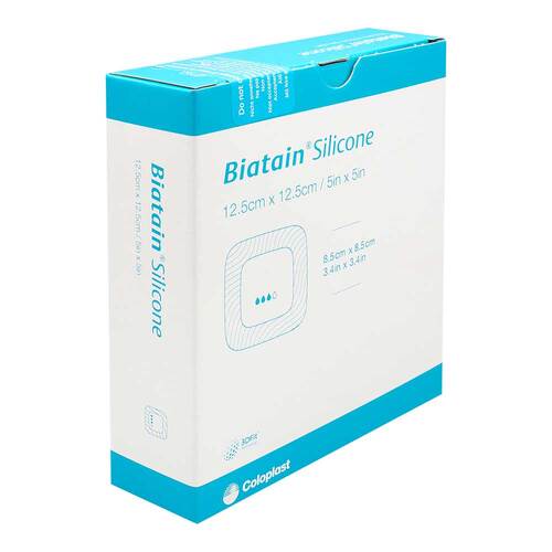 Biatain Silicone Schaumverband 12,5x12,5 cm - 1