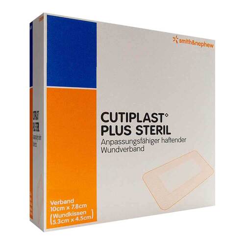 Cutiplast Plus steril 7,8x10 cm Verband - 1