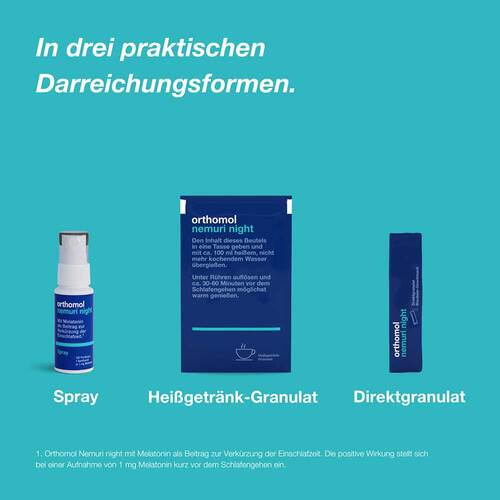 Orthomol nemuri night Direktgranulat - 5
