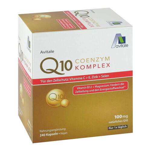 Coenzym Q10 100 mg Kapseln + Vitamine + Mineralstoffe - 1