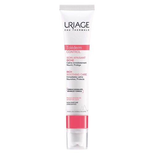 Uriage Tolederm Control reichhaltige beruhigende Gesichtspflege Creme  - 1