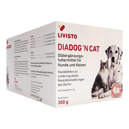 Diadog N Cat Kautabletten f&uuml;r Hunde / Katzen - 1