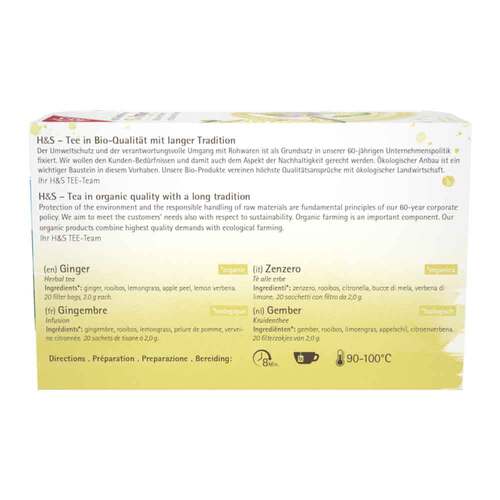H&S Bio Ingwer Filterbeutel - 2