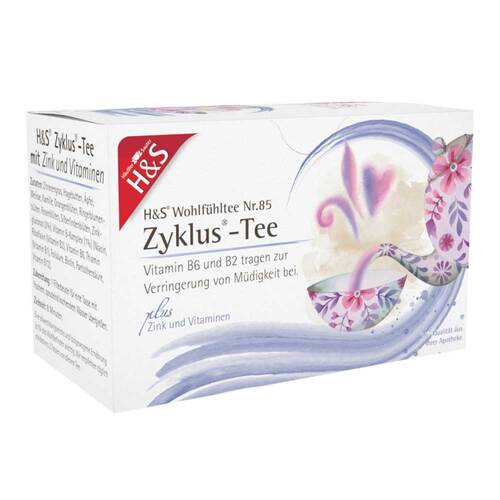 H&S Zyklus-Tee mit Zink und Vitaminen Filterbeutel - 1