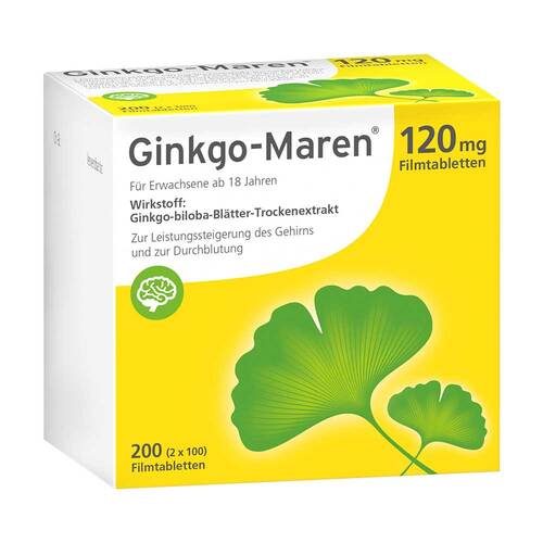 Ginkgo-Maren 120 mg Filmtabletten - 1