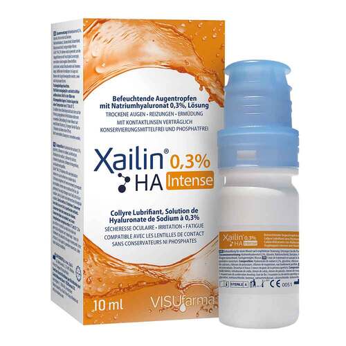 Xailin Intense 0,3% HA Augentropfen - 1