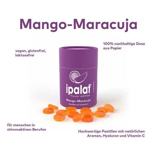 Ipalat Pastillen flavor edition Mango-Maracuja - 2