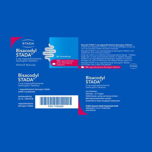 Bisacodyl STADA® 5 mg Tabletten  - 5