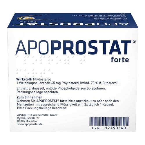 Apoprostat forte 65 mg Weichkapseln - 3