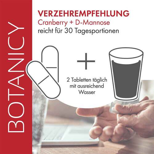 Botanicy Cranberry + D-Mannose Tabletten - 3