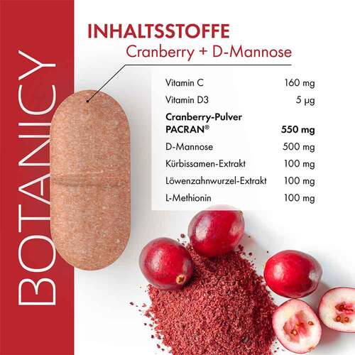 Botanicy Cranberry + D-Mannose Tabletten - 4