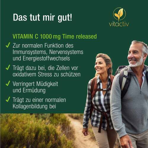 Vitamin C 1000 mg Time Released Tabletten - 4