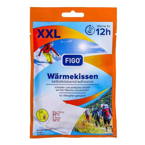 Figo W&auml;rmekissen 12h selbstklebend XXL - 1