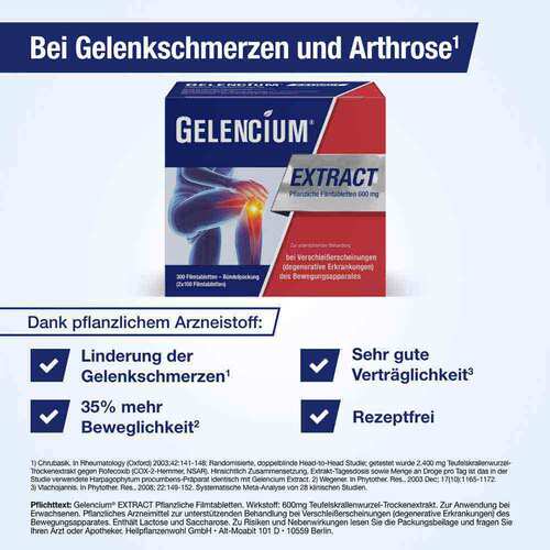 GELENCIUM® EXTRACT Pflanzliche Filmtabletten - 3