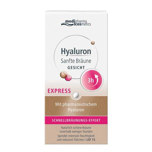 Hyaluron Sanfte Br&auml;une Express Gesicht Creme - 1