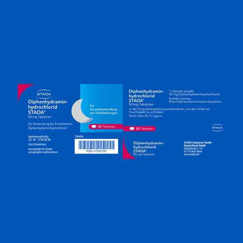 Diphenhydraminhydrochlorid STADA® 50 mg Tabletten - 5