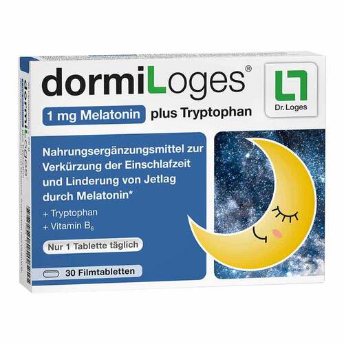 dormiLoges Melatonin plus Tryptophan Filmtabletten - 1