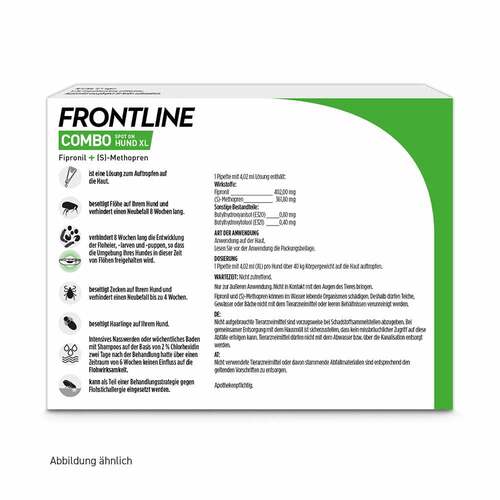 FRONTLINE COMBO® gegen Zecken, Fl&ouml;he bei Hunden XL (40-60 kg) - 7