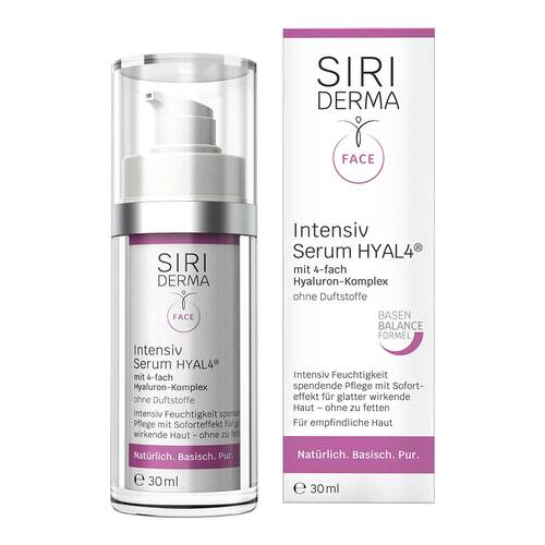 Siriderma Intensiv-Serum Hyal4 ohne Duftstoffe - 1