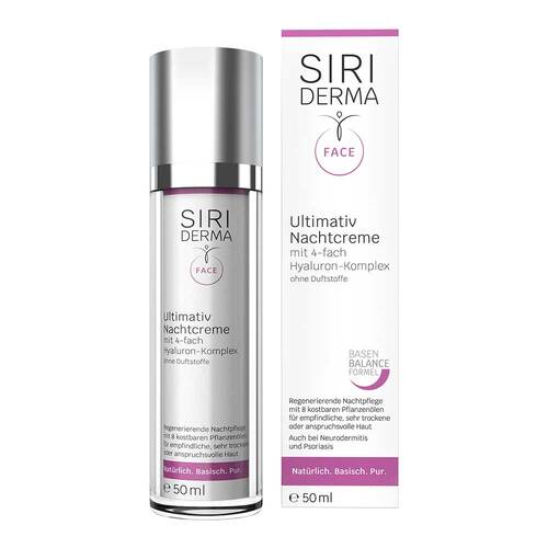 Siriderma Ultimativ Nachtcreme ohne Duftstoffe - 1