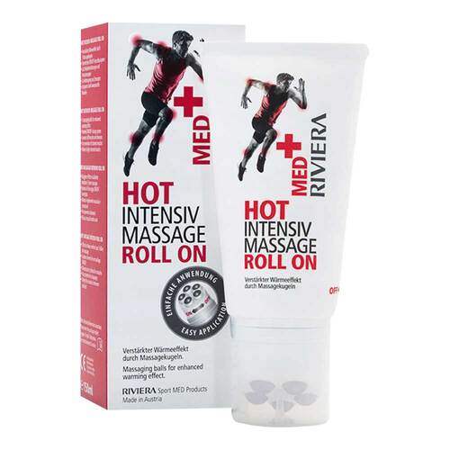 Riviera Med + Hot intensiv Massage Roll-on - 1