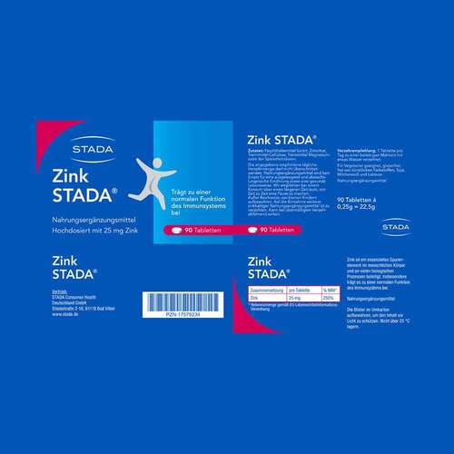 Zink STADA 25 mg Tabletten - 5