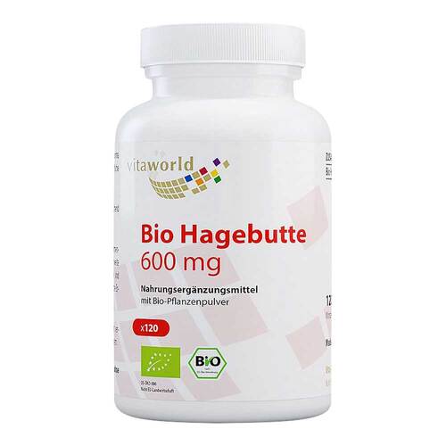 Hagebutte 600 mg Bio Kapseln - 1