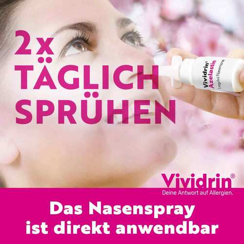 Vividrin® Azelastin Kombipackung bei Heuschnupfen &amp; Allergien - 6
