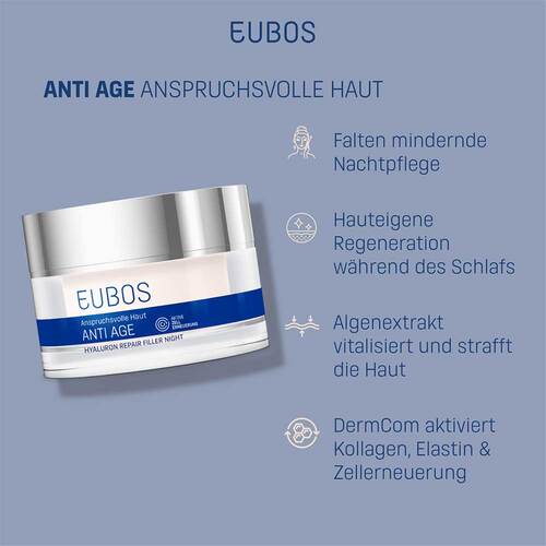 Eubos Anti-Age Hyaluron Repair Filler Night - 3