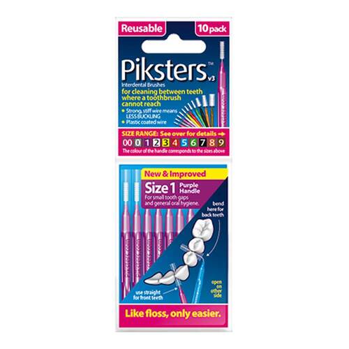 Piksters Interdentalb&uuml;rste Gr&ouml;&szlig;e 1 lila - 1