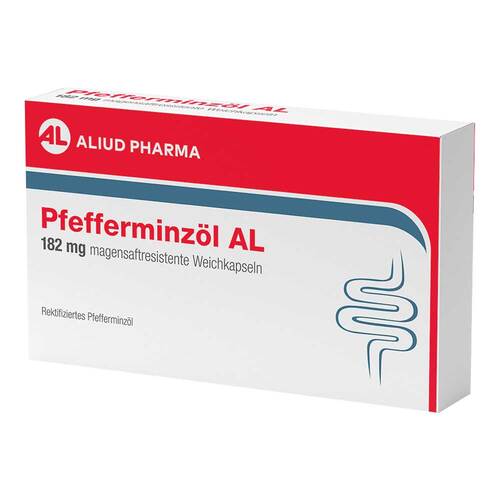 Pfefferminz&ouml;l AL 182 mg magensaftresistent Weichkapseln bei Reizdarm - 3